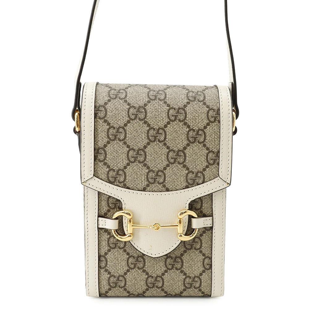Gucci Shoulder Bag GG Supreme Horsebit